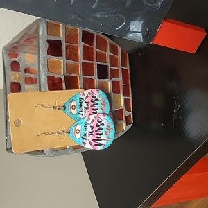 Living that nurse life earrings . Light weight wooden . Brand new